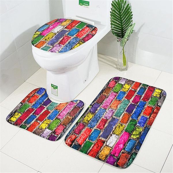 carpets 3pcs/set bathroom bath mat set toilet rugs flannel anti slip shower home lid cover room rug floor mats
carpets 3pcs/set bathroom bath mat set toilet rugs flannel anti slip shower home lid cover room rug floor mats
