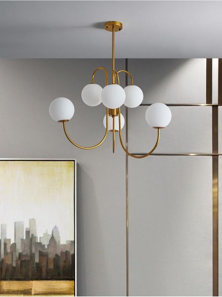 chandeliers frosted glass ball modern gold pendant lamp for dining room bar restaurant chanderlier coffee shop office hanging light
chandeliers frosted glass ball modern gold pendant lamp for dining room bar restaurant chanderlier coffee shop office hanging light