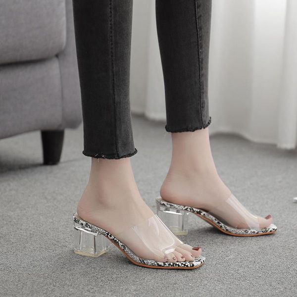 slippers snake pattern square toe transparent clear chunky heels summer women shoes casual brief comfy femme fashion slides 2021, Black
slippers snake pattern square toe transparent clear chunky heels summer women shoes casual brief comfy femme fashion slides 2021, Black