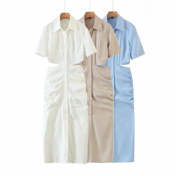 casual dresses women dress waist cut-out short sleeves midi fashion design elegant femme robe ropa mujer vestidos, Black;gray
casual dresses women dress waist cut-out short sleeves midi fashion design elegant femme robe ropa mujer vestidos, Black;gray
