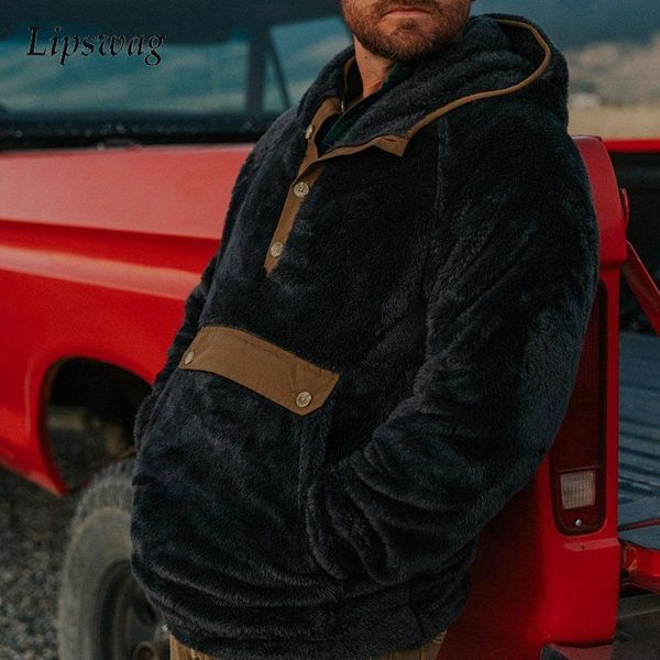 men's hoodies & sweatshirts winter warm fashion fleece casual long sleeved hoodie mens autumn plush hooded for men streetwear, Black
men's hoodies & sweatshirts winter warm fashion fleece casual long sleeved hoodie mens autumn plush hooded for men streetwear, Black