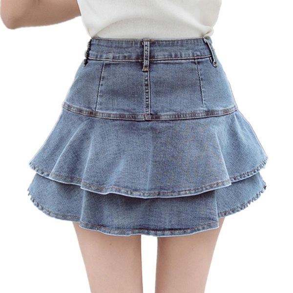 skirts lolita jean skirt denim women's mini high waist ruffles skater party 2021 summer shorts falda mujer, Black
skirts lolita jean skirt denim women's mini high waist ruffles skater party 2021 summer shorts falda mujer, Black