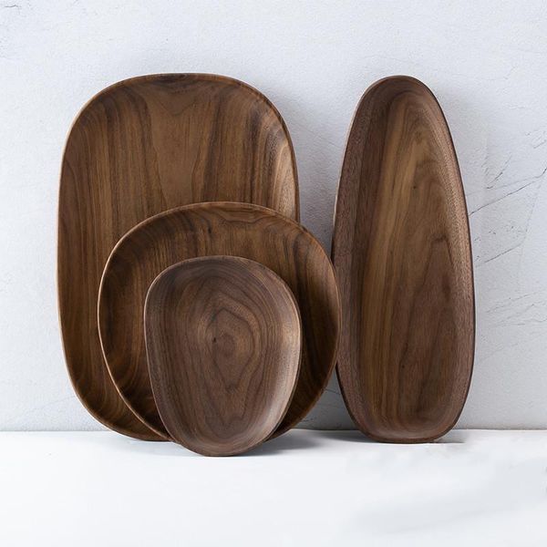 dishes & plates irregular oval walnut wood plate storage fruit saucer tea coffee tray cup mat dessert dinner tableware set
dishes & plates irregular oval walnut wood plate storage fruit saucer tea coffee tray cup mat dessert dinner tableware set
