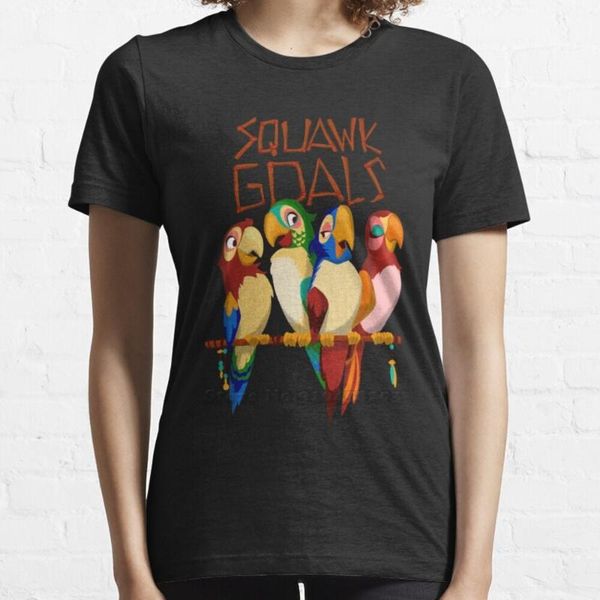 women's t-shirt tiki birds : " squawk goals t shirt round collar short sleeve t-shirts enchanted room squad magic, White
women's t-shirt tiki birds : " squawk goals t shirt round collar short sleeve t-shirts enchanted room squad magic, White