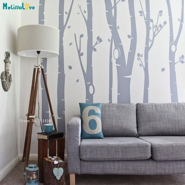 large size 6 trees design forest wall stickers birch tree home decor living room bedroom self-adhesive mural yt4800
large size 6 trees design forest wall stickers birch tree home decor living room bedroom self-adhesive mural yt4800