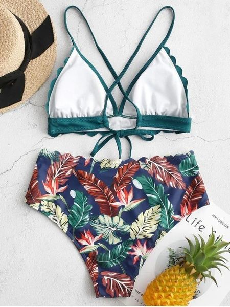 women's swimwear summer split print bikini 2021 woman swimsuit bather swimming beachwear for bathing suit biquini donsignet, White;black
women's swimwear summer split print bikini 2021 woman swimsuit bather swimming beachwear for bathing suit biquini donsignet, White;black