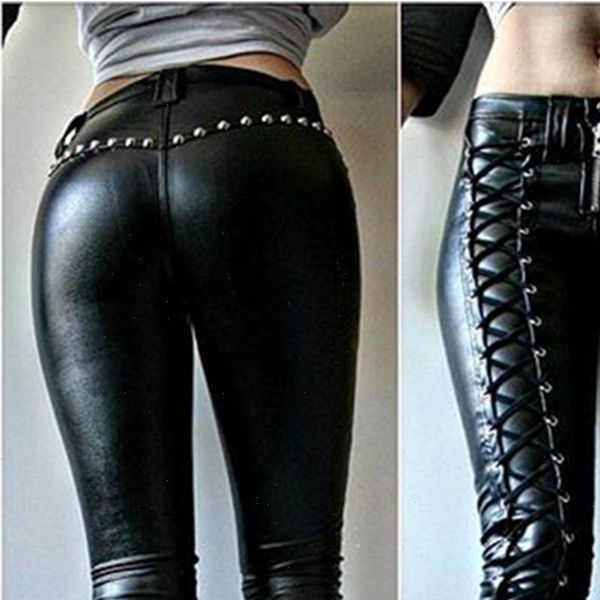 steampunk faux leather cosplay carnival womens capris party skinny button trousers workout leggings high waist girl, Black;white
steampunk faux leather cosplay carnival womens capris party skinny button trousers workout leggings high waist girl, Black;white