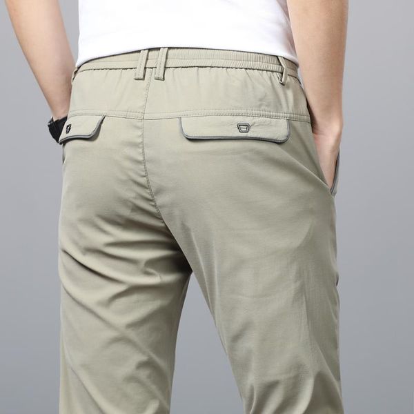 brand men pants casual mens business male trousers classics mid weight straight full length fashion breathing men's, Black
brand men pants casual mens business male trousers classics mid weight straight full length fashion breathing men's, Black