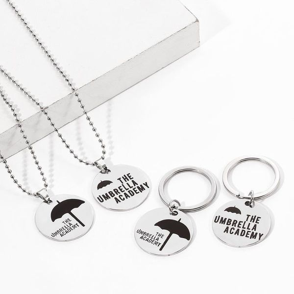 trend umbrella college pendant necklace and versatile campus style jewelry gift necklaces, Silver
trend umbrella college pendant necklace and versatile campus style jewelry gift necklaces, Silver