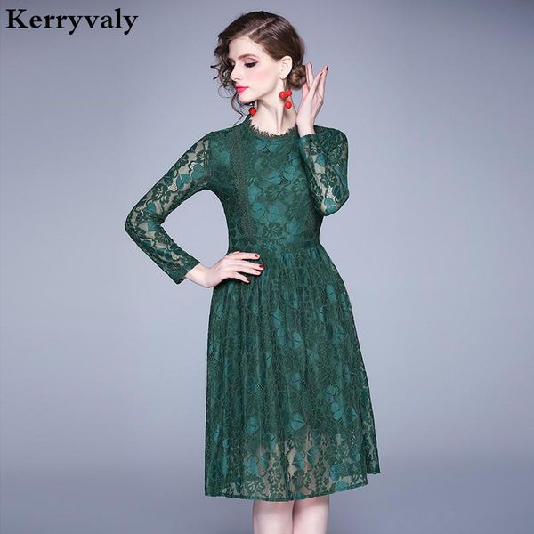 casual dresses women autumn green lace midi party dress zomerjurk dames 2021 elegant ropa mujer robe femme k6266, Black;gray
casual dresses women autumn green lace midi party dress zomerjurk dames 2021 elegant ropa mujer robe femme k6266, Black;gray
