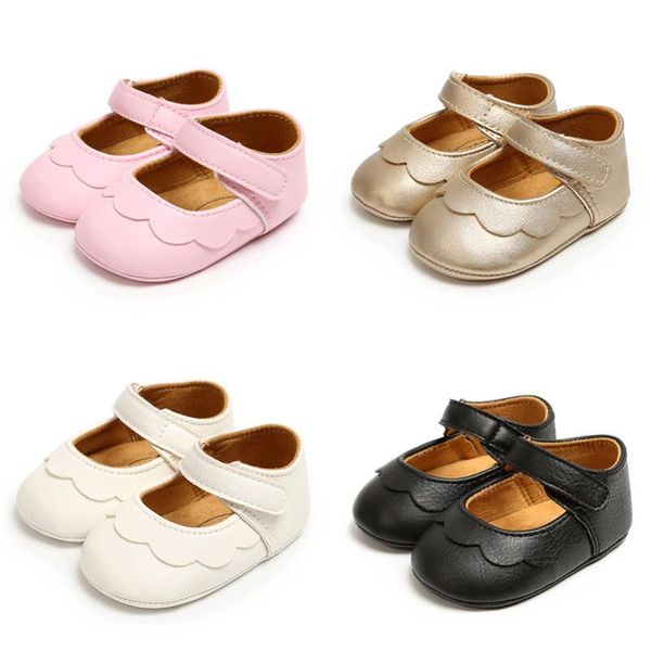 baby girl casual solid pu leather shoes 0-18m infant toddler soft antiskid sole crib cute princess ballet flats athletic & outdoor, Black
baby girl casual solid pu leather shoes 0-18m infant toddler soft antiskid sole crib cute princess ballet flats athletic & outdoor, Black