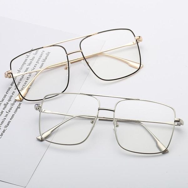 sunglasses anti-blue light glasses male retro big frame metal flat and female students
sunglasses anti-blue light glasses male retro big frame metal flat and female students