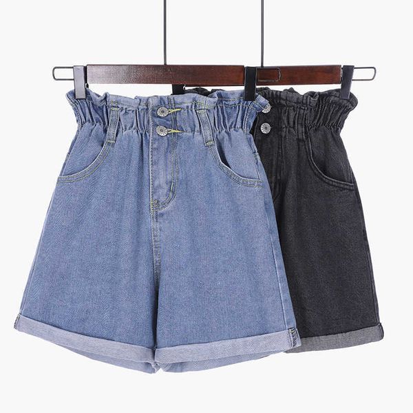 straight pants ins denim shorts women's summer versatile large fat mm jin loose student, Blue
straight pants ins denim shorts women's summer versatile large fat mm jin loose student, Blue