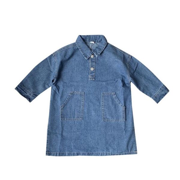 girl's dresses turn-down collar casual fashion washed blue loose fit jeans pockets decor cotton spring autumn, Red;yellow
girl's dresses turn-down collar casual fashion washed blue loose fit jeans pockets decor cotton spring autumn, Red;yellow