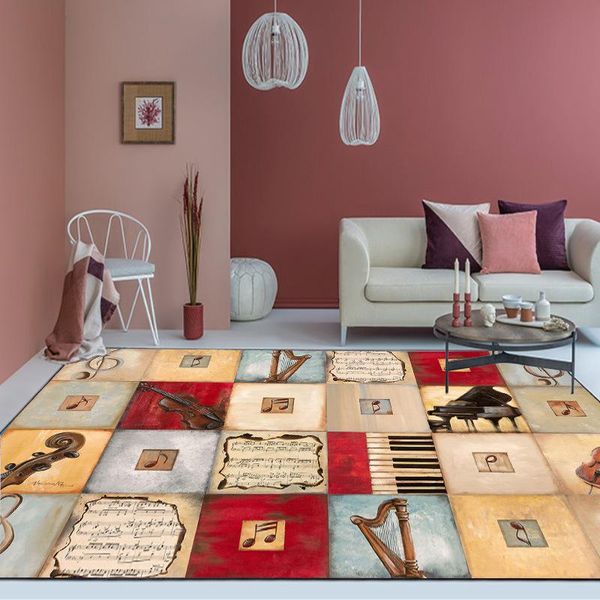 carpets fashion modern retro violin note stitching bedroom door living room kitchen floor mat carpet customization
carpets fashion modern retro violin note stitching bedroom door living room kitchen floor mat carpet customization