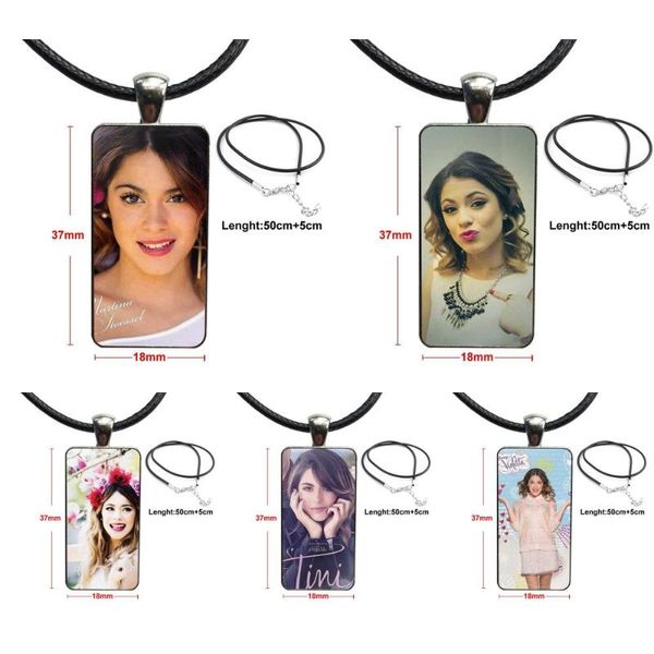 pendant necklaces 2 kind violetta for women girls handmade necklace with steel plated glass cabochon choker long rectangle, Silver
pendant necklaces 2 kind violetta for women girls handmade necklace with steel plated glass cabochon choker long rectangle, Silver