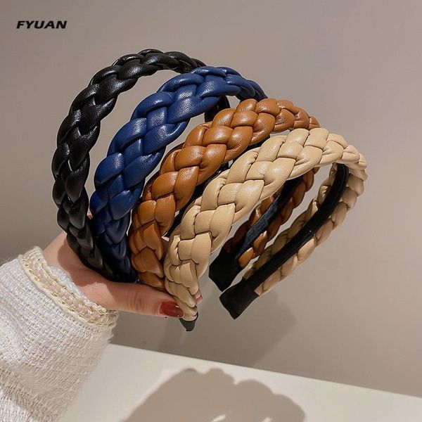 hair clips & barrettes fyuan vintage black brown blue headbands width side hairbands weave leather headwear for women accessories jewelry gi, Golden;silver
hair clips & barrettes fyuan vintage black brown blue headbands width side hairbands weave leather headwear for women accessories jewelry gi, Golden;silver
