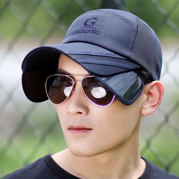 luxury ball caps cap man summer korean baseball outdoor fishing retractable sun protection cap, Blue;gray
luxury ball caps cap man summer korean baseball outdoor fishing retractable sun protection cap, Blue;gray