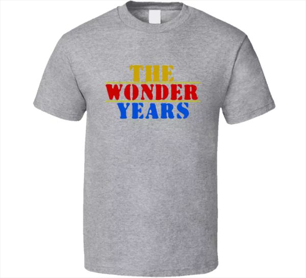wonder years tv tees movie vintage 80s show logo classic gift men's t shirt new, White;black
wonder years tv tees movie vintage 80s show logo classic gift men's t shirt new, White;black