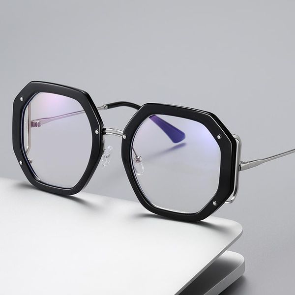 fashion sunglasses frames lnfcxi retro square women eyeglasses frame clear anti blue light lens polygon eyewear spring hinge men optical gla, Black
fashion sunglasses frames lnfcxi retro square women eyeglasses frame clear anti blue light lens polygon eyewear spring hinge men optical gla, Black