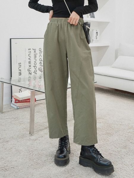 dazy elastic waist hidden pocket pants o0yi#, Black;white
dazy elastic waist hidden pocket pants o0yi#, Black;white