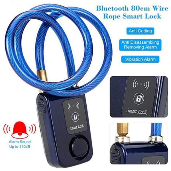 theft protection cycling intelligent phone app control smart alarm bluetooth lock waterproof 110db bicycle anti
theft protection cycling intelligent phone app control smart alarm bluetooth lock waterproof 110db bicycle anti