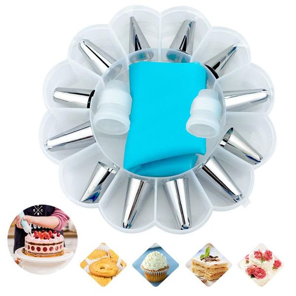 baking & pastry tools 16 pcs/set russian nozzles tips icing piping cream decorating set cake cupcake decoratorating tool
baking & pastry tools 16 pcs/set russian nozzles tips icing piping cream decorating set cake cupcake decoratorating tool