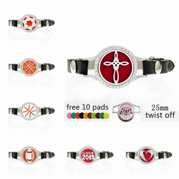charm bracelets 25mm essential oil diffusing bracelet jewelry locket with pu bangles for women (with 10pads), Golden;silver 
charm bracelets 25mm essential oil diffusing bracelet jewelry locket with pu bangles for women (with 10pads), Golden;silver