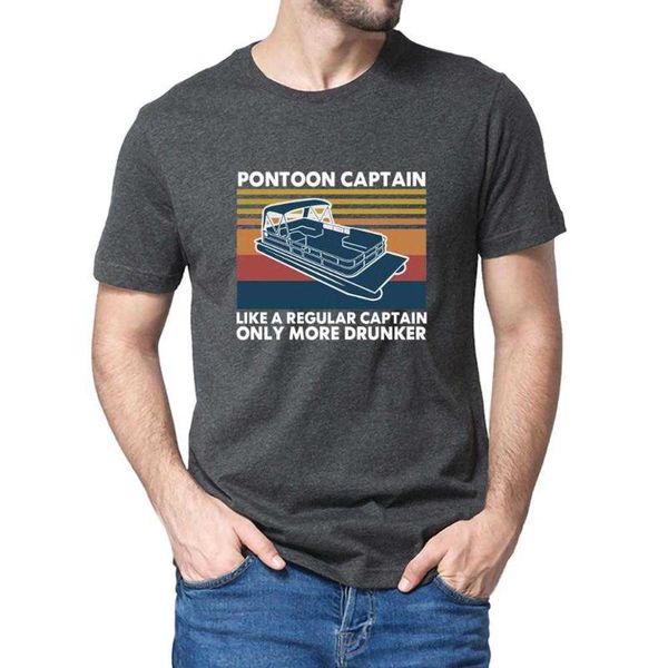 men's t-shirts 100% cotton pontoon captain like a regular only more drunker vintage short sleeve tshirt women soft tee, White;black
men's t-shirts 100% cotton pontoon captain like a regular only more drunker vintage short sleeve tshirt women soft tee, White;black
