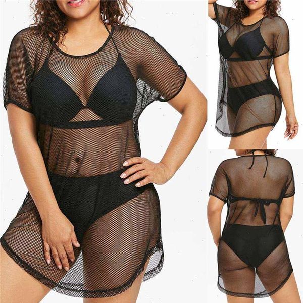 fashion beach hides big womens dresses size o neck bikini cover up swimwear swimsuit mesh dress jj20, Black;gray
fashion beach hides big womens dresses size o neck bikini cover up swimwear swimsuit mesh dress jj20, Black;gray