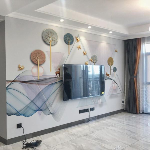 custom po mural wallpaper nordic style tree deer abstract art tv background home decor 3d wall papers wallpapers
custom po mural wallpaper nordic style tree deer abstract art tv background home decor 3d wall papers wallpapers