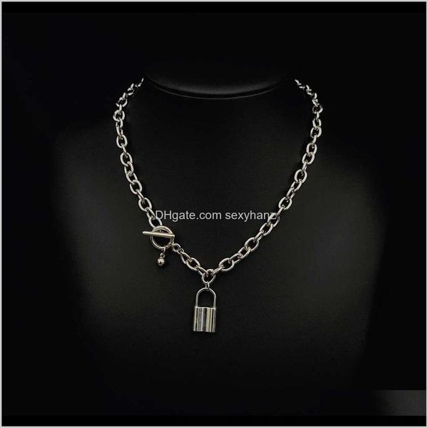 pendant necklaces & pendants jewelry drop delivery 2021 ins hip hop creative small lock necklace personality net red same bungee punk style, Silver
pendant necklaces & pendants jewelry drop delivery 2021 ins hip hop creative small lock necklace personality net red same bungee punk style, Silver