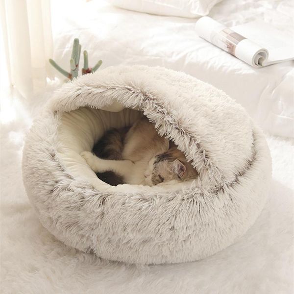 cat beds & furniture bed soft long plush round warm house for pet kitten nest 2 in 1 cats cushion sleeping sofa pets mat products
cat beds & furniture bed soft long plush round warm house for pet kitten nest 2 in 1 cats cushion sleeping sofa pets mat products