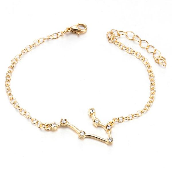 link, chain twelve constellations bracelet for women cuban link stainless steel womens bracelets chains jewelry, Black
link, chain twelve constellations bracelet for women cuban link stainless steel womens bracelets chains jewelry, Black