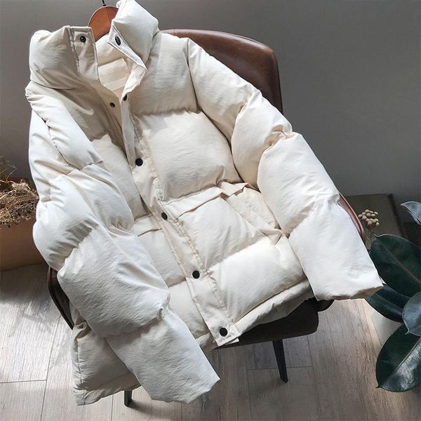 Women's Down & Parkas Women Thick Winter Coat Warm Stand Collar Jacket Tops For Outerwear Female Casaco Feminino 8ZWK, Black 
Women's Down & Parkas Women Thick Winter Coat Warm Stand Collar Jacket Tops For Outerwear Female Casaco Feminino 8ZWK, Black