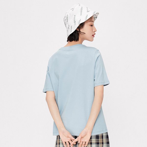 semir t-shirts women short sleeve 2021 summer fashion t-shirt ins er fire autumn o neck printing bottoming tshirt, White
semir t-shirts women short sleeve 2021 summer fashion t-shirt ins er fire autumn o neck printing bottoming tshirt, White