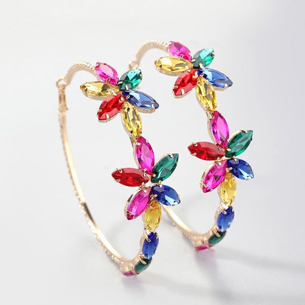 hoop & huggie jijiawenhua trend multicolor rhinestone women's earrings dinner party fashion statement luxury jewelry accessories, Golden;silver
hoop & huggie jijiawenhua trend multicolor rhinestone women's earrings dinner party fashion statement luxury jewelry accessories, Golden;silver