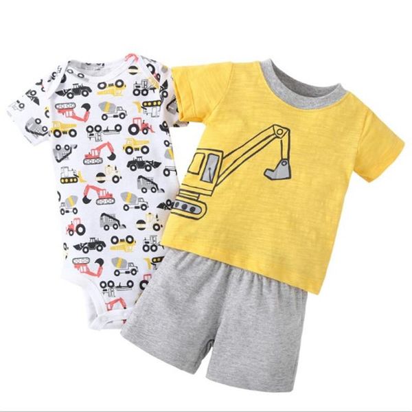 clothing sets 3 pcs/lot original baby boys animal aircraft pattern (short sleeve shirt + bodysuits+shorts) summer bebes boy clothes, White
clothing sets 3 pcs/lot original baby boys animal aircraft pattern (short sleeve shirt + bodysuits+shorts) summer bebes boy clothes, White