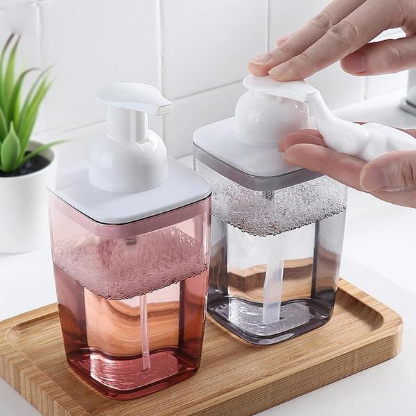 liquid soap dispenser transparent foam pump bottles bathroom facial cleanser hand sanitizer press type mousse 420ml
liquid soap dispenser transparent foam pump bottles bathroom facial cleanser hand sanitizer press type mousse 420ml