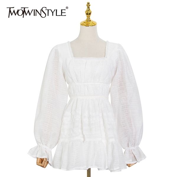 temperament minimalist white dress for women square collar long sleeve high waist mini dresses female fashion 210520, Black;gray
temperament minimalist white dress for women square collar long sleeve high waist mini dresses female fashion 210520, Black;gray