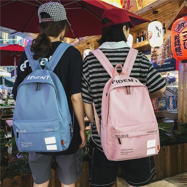 backpack mochilas women's simple high-capacity middle school student schoolbag personality letter print travel
backpack mochilas women's simple high-capacity middle school student schoolbag personality letter print travel