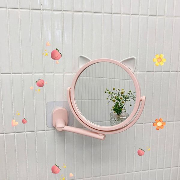 mirrors ins korean girl heart cute cat ear makeup mirror dormitory bathroom punch sticky wall hanging rotating vanity
mirrors ins korean girl heart cute cat ear makeup mirror dormitory bathroom punch sticky wall hanging rotating vanity