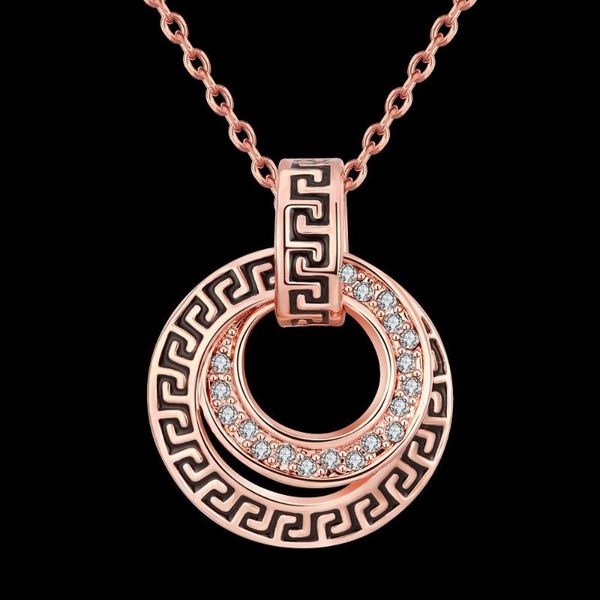 fashion rose gold plated necklace mysterious double circles with shiny rhinestone for women party luxury jewelry akn007 pendant necklaces, Silver
fashion rose gold plated necklace mysterious double circles with shiny rhinestone for women party luxury jewelry akn007 pendant necklaces, Silver