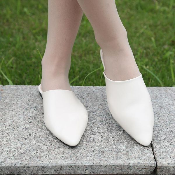 slippers flat shoes 2021 fashion for women pu leather pointed toe slip on flip flops slipper summer sandals women's, Black
slippers flat shoes 2021 fashion for women pu leather pointed toe slip on flip flops slipper summer sandals women's, Black
