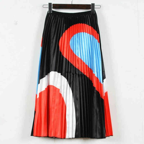 Skirts skirts Spring Colorful Striped Satin Long Block Patchwork A-line Accordion Contrast Color Pleated S IOHD, Black
Skirts skirts Spring Colorful Striped Satin Long Block Patchwork A-line Accordion Contrast Color Pleated S IOHD, Black