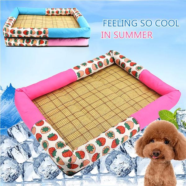 kennels & pens dog cooling bed cat pet summer cool mat straw bamboo sleeping comfortable cushion for extra large size
kennels & pens dog cooling bed cat pet summer cool mat straw bamboo sleeping comfortable cushion for extra large size