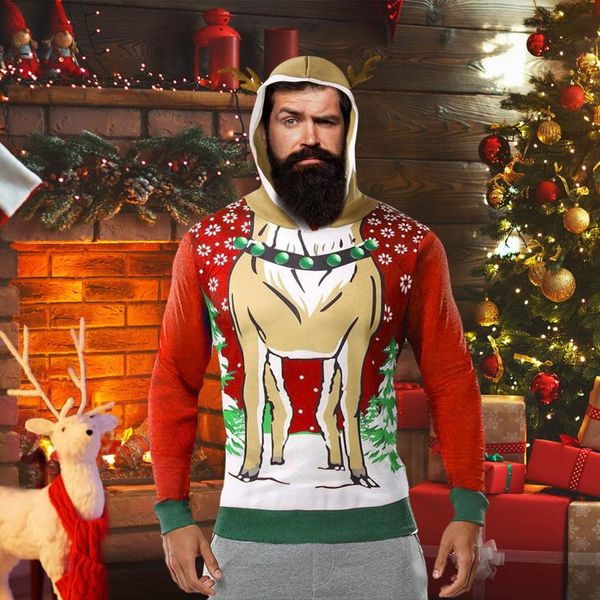 men's hoodies & sweatshirts christmas costume sweatshirt men plus velvet stitching deer long-sleeved hooded sweater autumn and winter h, Black
men's hoodies & sweatshirts christmas costume sweatshirt men plus velvet stitching deer long-sleeved hooded sweater autumn and winter h, Black
