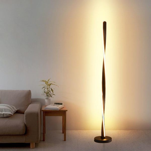 modern led floor lamp white black standing royal night light spiral shade lamps for living room bedroom decor
modern led floor lamp white black standing royal night light spiral shade lamps for living room bedroom decor