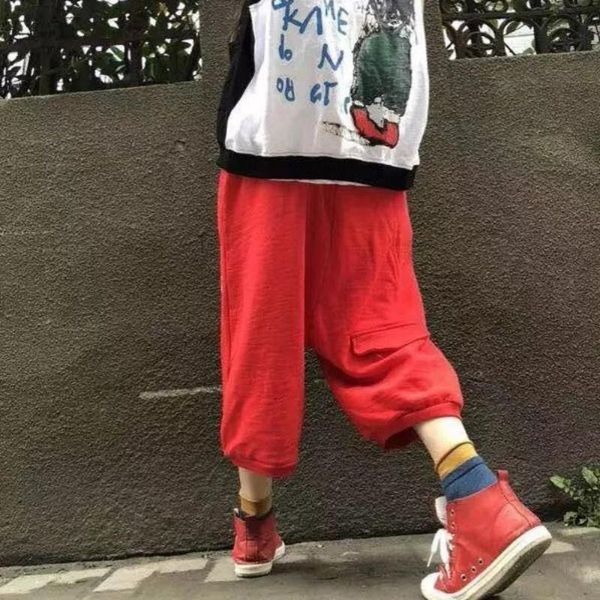 women's pants & capris summer loose fit cartoon elastic waist baggy women street 2021 hip hop casual wide leg harajuku pantalon femme, Black;white
women's pants & capris summer loose fit cartoon elastic waist baggy women street 2021 hip hop casual wide leg harajuku pantalon femme, Black;white