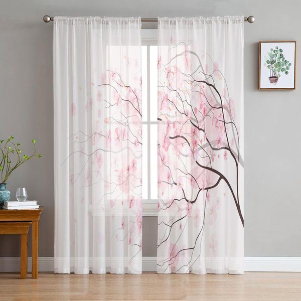 curtain & drapes cherry blossoms tree branches pink white sheer curtains for living room modern bedroom voile tulle window
curtain & drapes cherry blossoms tree branches pink white sheer curtains for living room modern bedroom voile tulle window